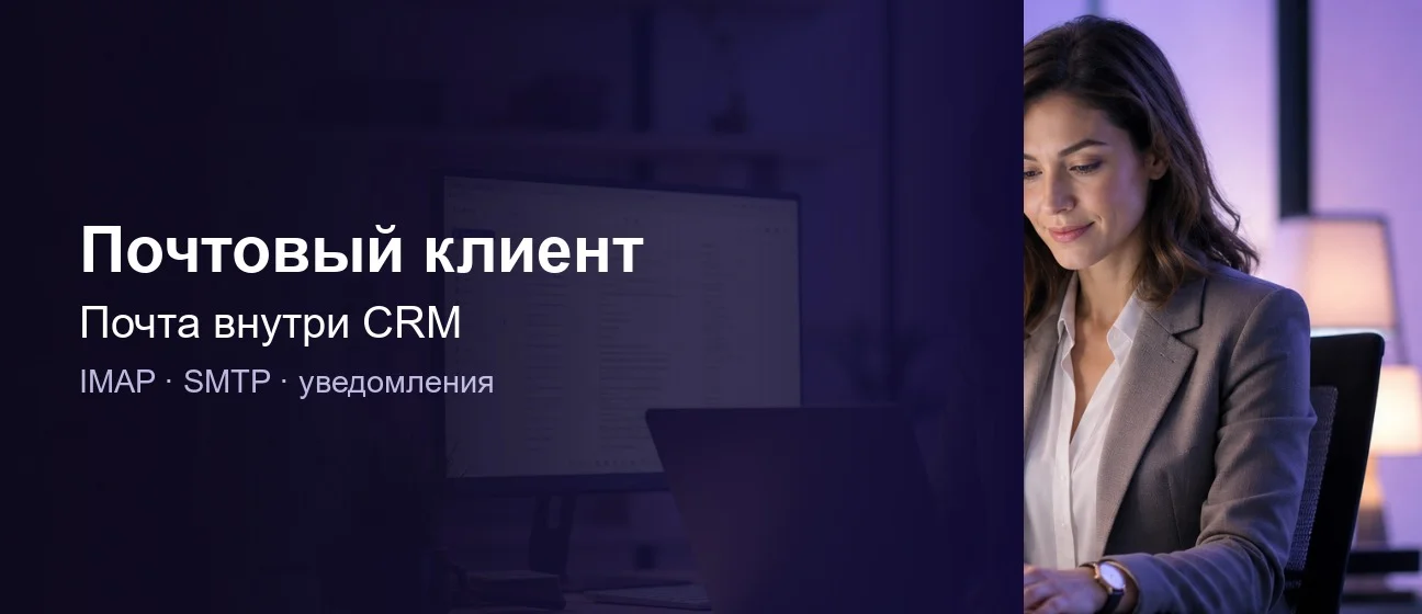 Модуль «Почтовый клиент»: почта внутри CRM