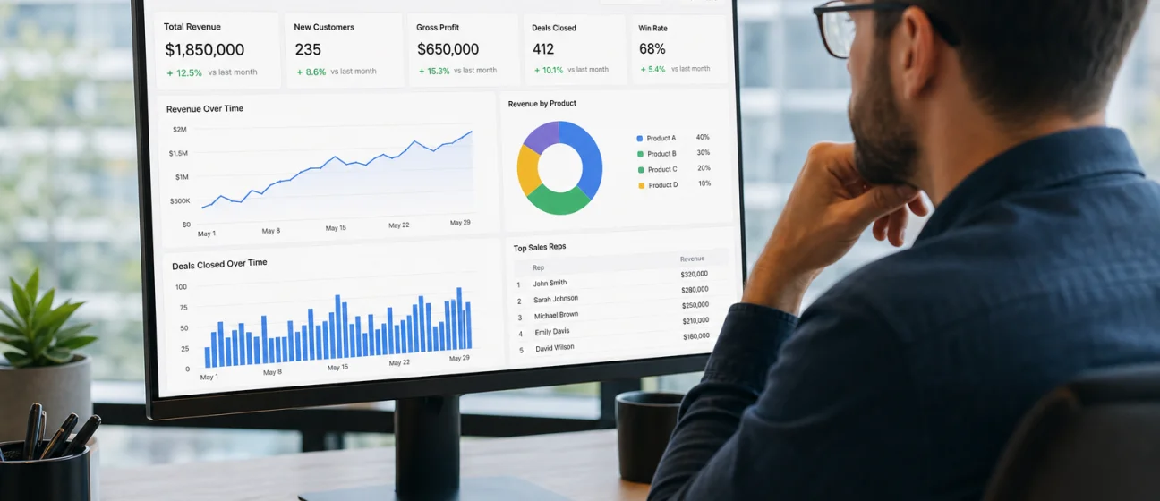 KPI отдела продаж без сложной аналитики