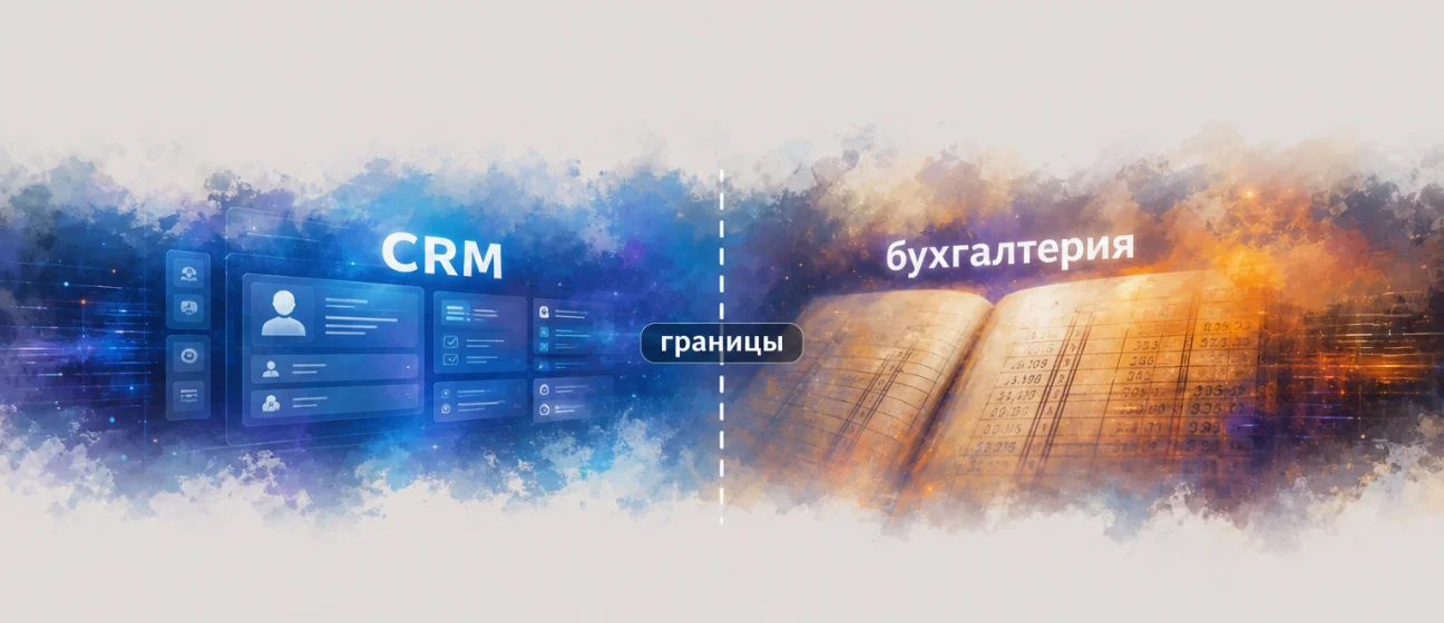 CRM и бухгалтерия: что связывать, а что не трогать на старте