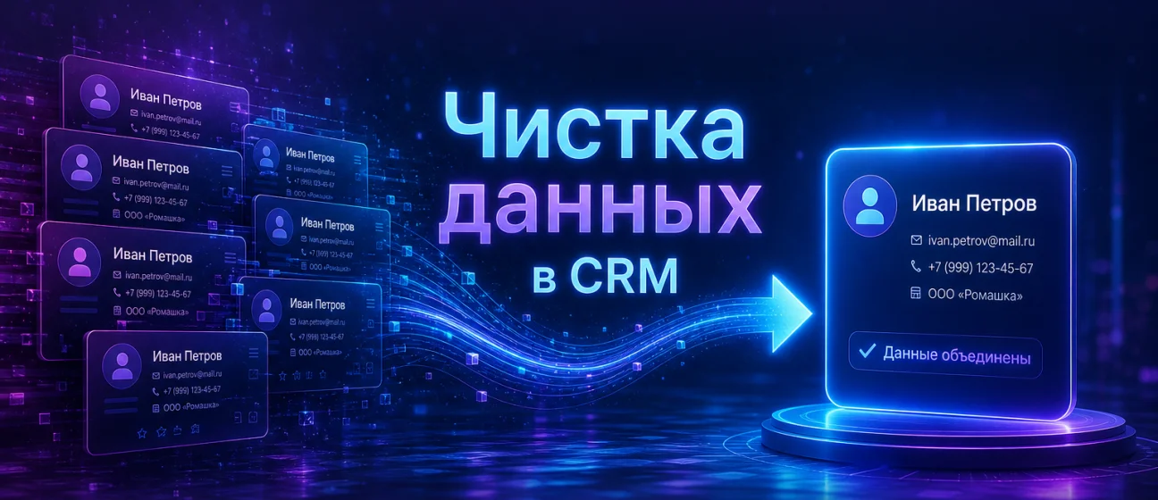 Чистка данных в CRM: дубли, пустые поля и «зависшие» статусы