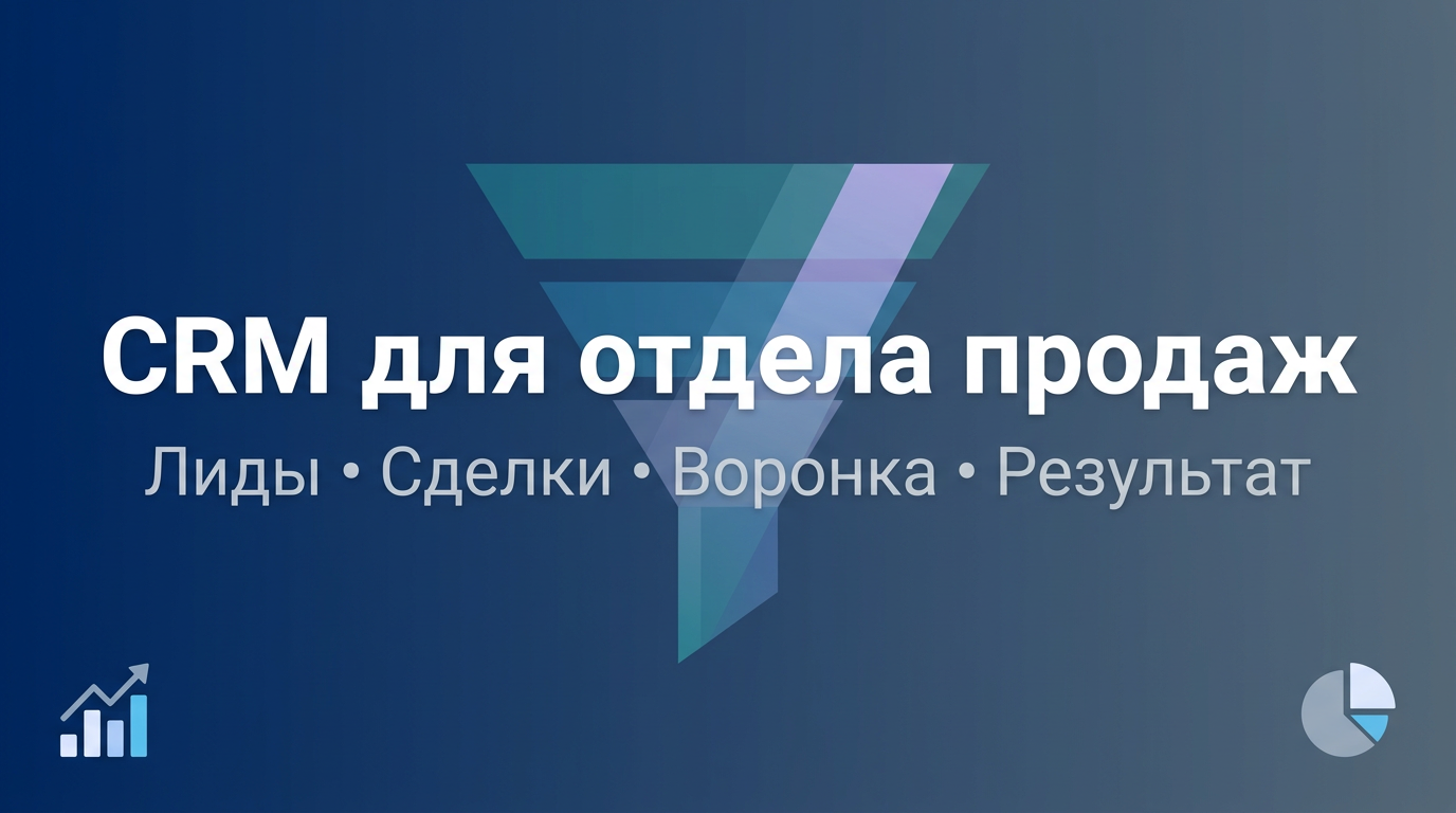 CRM для отдела продаж